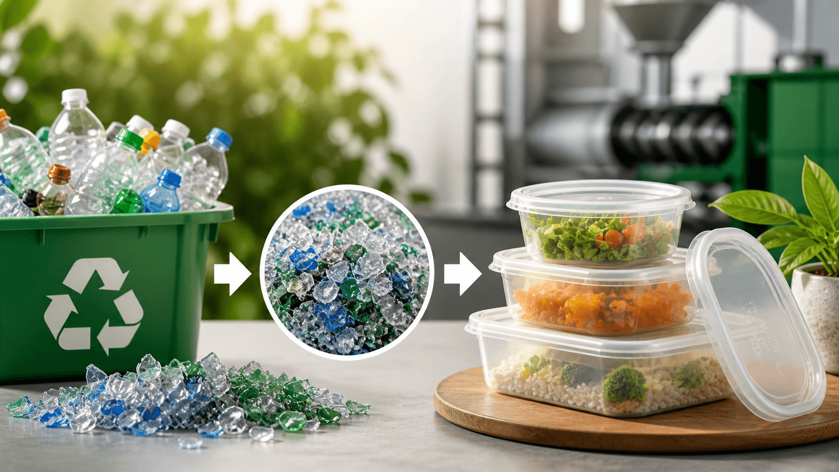 Food Containers Could Be Made From Recycled Plastic — Here's What That Actually Takes